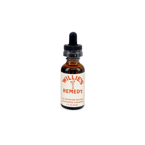 CBD Tincture 1000mg | Willie's Remedy Full-Spectrum Hemp Oil