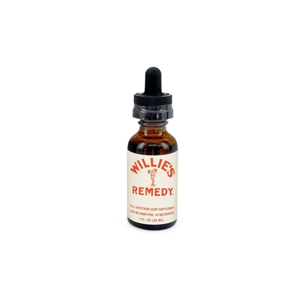 CBD Tincture 1000mg | Willie's Remedy Full-Spectrum Hemp Oil